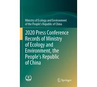 2020 Press Conference Records Of Ministry Of Ecology And Environment, The People's Republic Of China