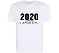 2020 Written Stephen King Novelty T-Shirt, T-Shirt Adult Mens