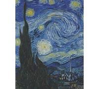 2021- 2022 Planner: The Starry Night By Vincent Van Gogh Extra Large 8.5in By 11in Monthly Diary Organizer With To-Do List Checklists, Reminder, Calender, Pages For Reflections, Personal Goals And No