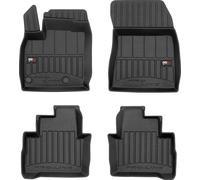 2021-2025 Tapis de sol Nissan Qashqai TPE noir 4 pcs