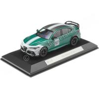 2021 Alfa Romeo Giulia GTAm Nº87 Nurburgring Verde/Blanco 1:43 Bburago Signature