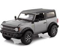 2021 Ford Bronco Badlands Gris 1:24 Maisto 31530