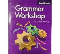 2021 Grammar Workshop, Tools for Writing - Level purple