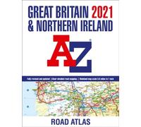 2021 Great Britain & Northern Ireland A-Z Road Atlas