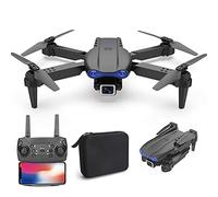 2021 Mini Drone avec Caméra 4K FPV, 2,4 GHz l'anti-interférence, Induction de Gravité, Vol de Trajectoire, Mode sans Tête, 20 minutes, Maintien d'altitude, Facile à Utiliser, pour Débutants (Noir)