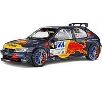 2021 Peugeot 306 Maxi Red Bull Nº4 Loeb/Elena Rally Mont Blanc 1-18 Solido S1808