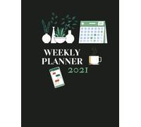 2021 Planner Weekly And Monthly 8.5 X 11 Inches Academic: January To December 2021 Pretty Simple Planners Thank You Gifts For Coworkers, Friends, Family Members Calendar,To Do List ,Notebook (We