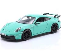 2021 Porsche 911 (992) GT3 Green Mint 1:24 Bburago 21104