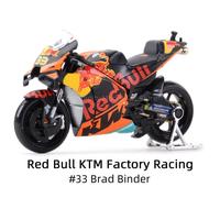 2021 Red Bull KTM 33 - Maisto 1:18 Gp Racing Yamaha Factory Racing Team Véhicules Moulés Sous Pression Moto D