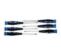 2021 Set Mini Tournevis 6pz Avec Tête Pivotante Ph Et Coupe Bleu - Code bgs9151