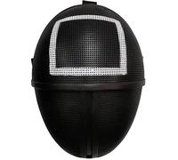 2021 TV Cosplay Squid Game Maske - Couverture de visage d'Halloween, accessoires de jeu de calmar d'homme masqué Couverture de[311]