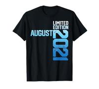 2021th Birthday Man 2021 Years Limited Edition Août 2021 T-Shirt