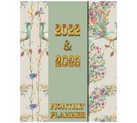 2022-2023 Monthly Planner: January 2022 To December 2023 -2 Year Monthly Organizer And Planner ( Design Print Cover) 2 Year Monthly Planner Calendar Schedule Organizer