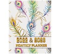 2022-2023 Monthly Planner: January 2022 To December 2023 -2 Year Monthly Organizer And Planner ( Design Print Cover) 2 Year Monthly Planner Calendar Schedule Organizer
