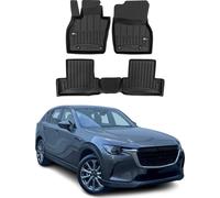 2022-2025 Mazda CX-60 Tapis de sol TPE noir 3 pcs
