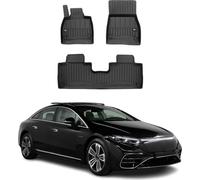 2022-2025 Mercedes EQS SUV X296 Tapis de sol TPE noir 3 pcs