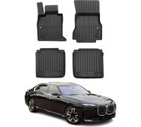 2022-2025 Tapis de sol BMW i7 TPE noir 4 pcs