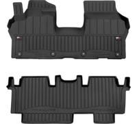 2022-2025 Tapis de sol VW ID Buzz TPE noir 2 pcs
