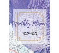 2022-2026 Monthly Planner: Daily Habit Tracking and Self-assessment