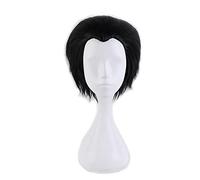 2022 Anime Yuri !!! sur LA Glace Katsuki Yuuri Short Black Slicked Retour Heat Résistant Synthetic Cheveux Katsuki Yuri Cosplay Costume Wig
