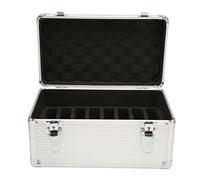 2022 Boîtier de Stockage de Disque Dur Universel pour Disques Durs 3,5 Pouces, Boîtier de Disque Dur HDD 3,5 Pouces 10 Baies de Protection HDD Storage Box Valise, avec Verrou de