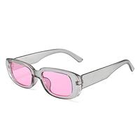 2022 Classic White Rectangular Women's Sunglasses Small Retro Square Sun Glasses Female Lady Eyeglass