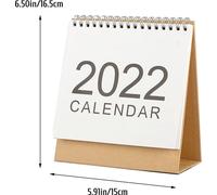 2022 Desk Calendar Monthly Planner Schedule Daily Organizer Office Home Decor