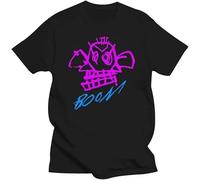 2022 Famous Cartoon Arcane T Shirt Women Men Arcane Monkey White T-Shirt Streetwear Casual Short Shleeve Game Tee Shirt Black