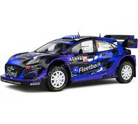 Solido Voiture miniature 1:18 Ford Puma Rally1 Hybrid #9 SERDERIDIS/MICLOTTE Bleu Rallye Kenya 2022