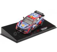 2022 Hyundai i20 N Rally1 Nº11 Neuville/Wydaeghe Rally Croatie 1:43 IXO Models RAM851.22