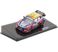 Compatible avec Hyundai i20 N Rally1 Nº11 Neuville/Wydaeghe Rally Safari 1:43 IXO Models RAM855.22