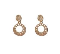2022 Léger Luxe Haut de gamme Sens du style Internet Boucles d’oreilles de célébrités Coréennes Nœud papillon rétro style coréen
