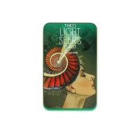 2022 Nouveau Style Tarot Occulte dans Une boîte en métal plaqué Or Bord Cartes de Tarot pour la Divination Tarot Pont Beau Emballage The Light seer's Tarot