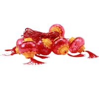 2022 Nouvelle Année Lanterne Rouge String Lights LED Spring Festival Fairy Light Street Festoon Light for Holidays Home Decor