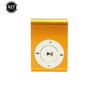 2022 NOUVELLE grande miroir lecteur MP3 portable Mini Clip lecteur MP3 étanche sport lecteur de musique mp3 walkman lettore mp3 - Type Orange
