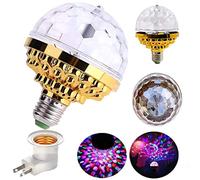 2022 Nouvelles lumières de fête boule disco colorée rotative magique lumière