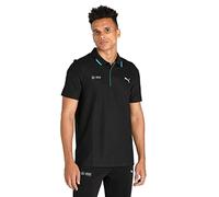 2022 PUMA MERCEDES-AMG PETRONAS BASIC POLO - Black - Mens (S) Chest 91-93cm