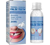 2022 Tooth Repair Granules,Temporary Tooth Repair Moldable Tooth Solid Gel Adhesive Fake Teeth,Thermal Fitting Beads For Filling Fix The Missing And Broken Tooth,Instant Confident Smile . (2 Pcs 30ML)