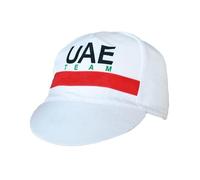 2022 World Tour Team UAE Casquette de Cyclisme pour Homme et Femme, UAE Blanc, Taille Unique