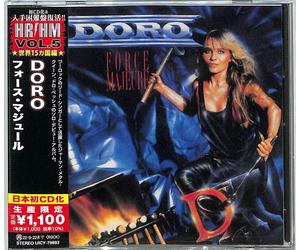 2022M HR/HM 1000 DORO Force Majeure JAPAN CD NEW