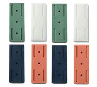 2023 Adhesive Punch-Free Socket Holder, Self-Adhesive Desktop Socket Fixer, Self Adhesive Power Strip Holder, Self-Adhesive Socket Fixer, Punch Free Socket Holder (8Pcs)