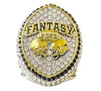 2023 Anneau de Football Fantasy Anneau de Championnat Lourd FFL Champions Anneaux Souvenir Hommes Père Anciens Amis Fans de Rugby(8)