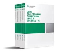 2023 CFA Program Curriculum Level II Box Set by CFA Institute CFA Institute (Auteur)