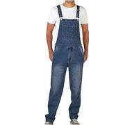 2023 Combinaison Denim Salopette Homme Jeans Salopette Jean Homme Pantalon Jeans Bretelles Travail Poches Mode Grande Taille Décontracté Droit Jogging Streetwear Activités En Plein Air Combinaison