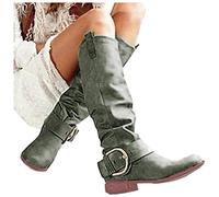 2023 Femmes Bottes Hautes Au Genou Chunky sur Bottes Hauteur Genou Filles Femmes Mode Genou Haut Lacer Bottes de Toile Pur Blanc Noir Fermeture Eclair Chaussures de Danse