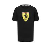 2023 Ferrari Fanwear Big Shield Tee (Black)