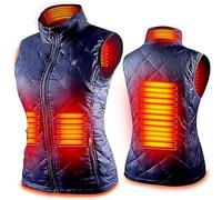 2023 Gilet Chauffant pour Hommes Et Femmes,9 Zones de Chauffé, Température Thermique Réglable, Chargement USB, Électrique Vêtement Chauffé Réglables Lavable Ski Camping Doudoune Chauffants Gilets