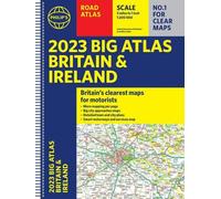 2023 Grand Atlas routier de Philip Grande-Bretagne et Irlande