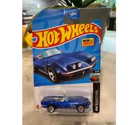 2023 Hot Wheels #132 HW Roadsters 8/10 '72 Stingray Cabriolet Bleu
