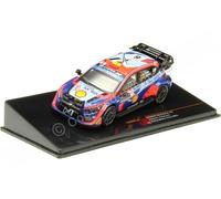 Ixosport Voiture miniature Hyundai i20 N n°6 Rallye Monte‑Carlo 2023 1/43 Modèle statique Diecast
